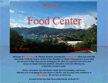 Tablet Screenshot of foodcentervi.com